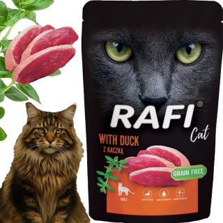 RAFI Karma Mokra Pasztet Dla Kota z Kaczką 100g - 1 szt.