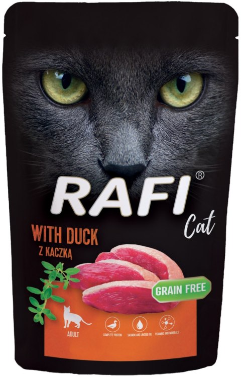 RAFI Karma Mokra Pasztet Dla Kota z Kaczką 100g x 40 szt.