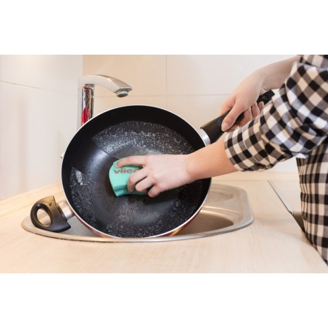 Zmywak profilowany do garnków Vileda Pur Active