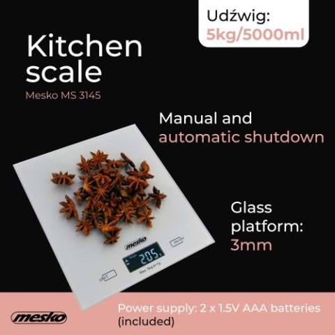 MS 3145 Waga kuchenna