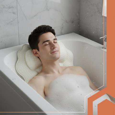 Poduszka relaksacyjna do kąpieli Ruhhy 27050