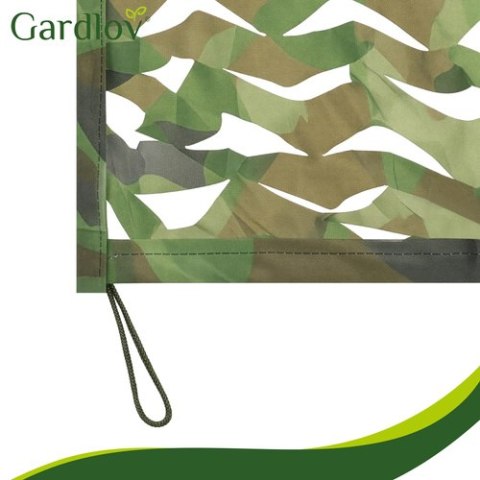 Siatka maskująca 2x5m + 100szt. opasek Gardlov
