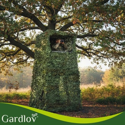 Siatka maskująca 2x5m + 100szt. opasek Gardlov