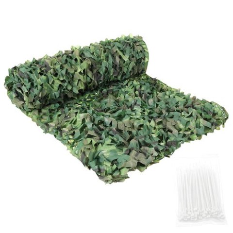 Siatka maskująca 2x5m + 100szt. opasek Gardlov