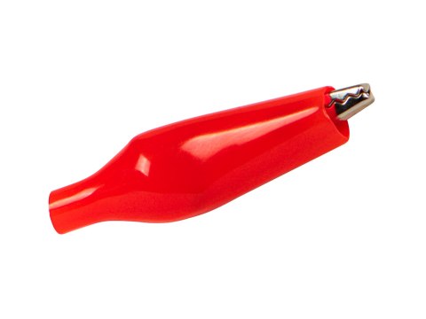 96-783# Krokodylek mały w izolacji 28mm czerwony