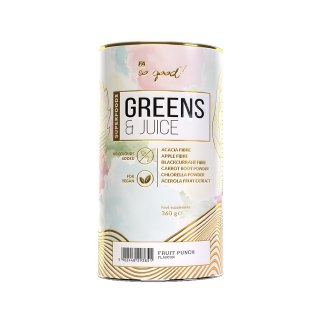 BŁONNIK GREENS & JUICE OWOCOWY 360 g - SO GOOD!