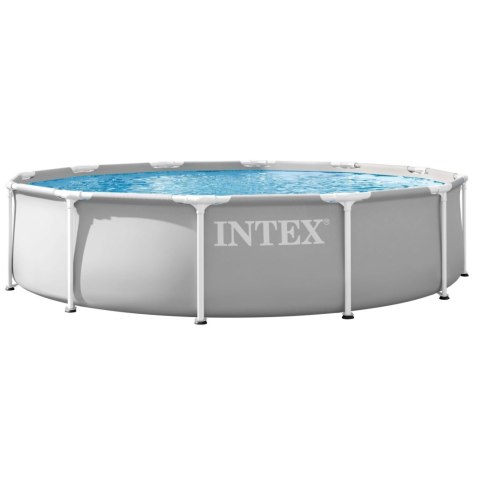 Basen ogrodowy stelażowy Prism Frame 366x76 cm z pompą filtrującą INTEX 26712 ND