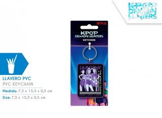 Brelok pvc k-pop demon hunters huntrix