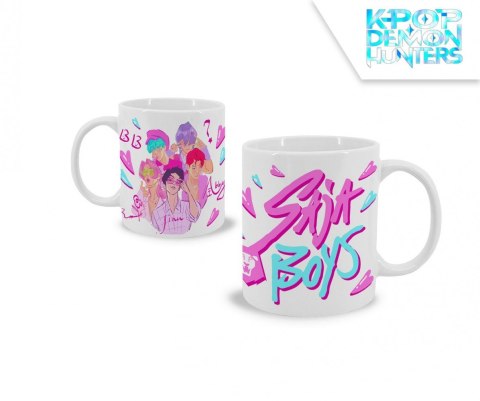 Kubek ceramiczny 325ml k-pop demon hunters saja boys