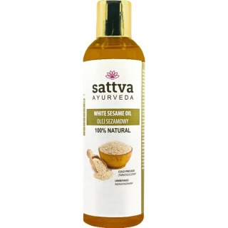 OLEJ SEZAMOWY TŁOCZONY NA ZIMNO 250 ml - SATTVA (FOODS)