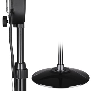 Parasol ogrzewacz elektryczny promiennik tarasowy stojący wiszący 2000W Bauerkraft