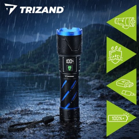 Latarka taktyczna 800lm Trizand 26950