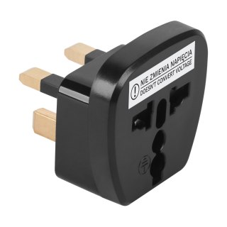 Złącze AC wtyk UK- gn. uniwersal (QZ36-1)