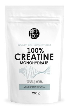 KREATYNA MONOHYDRAT 200 g - DIET-FOOD