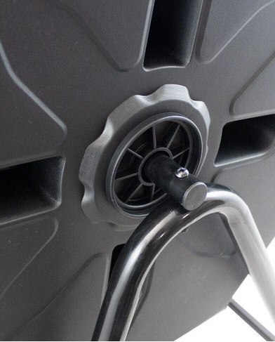 Kompostownik Bębnowy BITUXX 160L Dwukomorowy Obracany na Stelażu Odporny