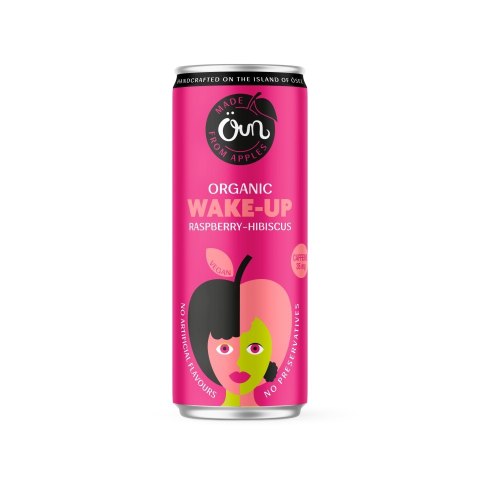 NAPÓJ NA POBUDZENIE MALINA - HIBISKUS BIO 250 ml - ÖUN