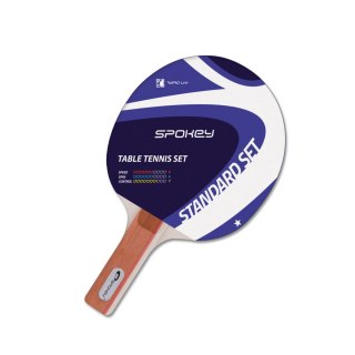 Spokey STANDARD SET - Zestaw do tenisa stołowego; 2 rakietki + 3 piłeczki