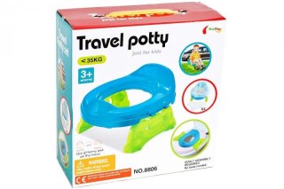 ND21_103585 Nakładka turystyczna niebieska z 4 woreczkami