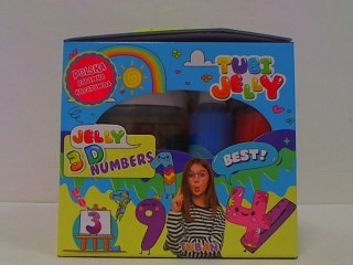 TUBAN-Zestaw Tubi Jelly 6kol+m.akw.Cyferki 33316.