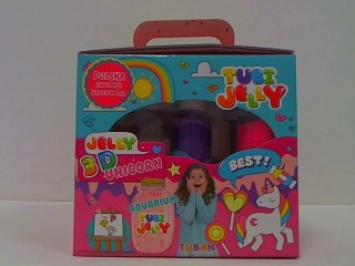 TUBAN-Zestaw Tubi Jelly 6kol+m.akw.Jednoroż.33286.
