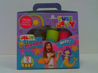 TUBAN-Zestaw Tubi Jelly 6kol+m.akw.Syrenka 33309.