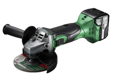 SZLIFIERKA KĄTOWA AKUMULATOROWA 125MM 18V 2*5.0AH HITSYSTEM