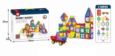 ND21_109721 Klocki magnetyczne 3D 110 elementów
