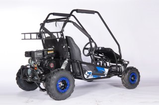 ND28_15444_PSP_GK014_NIE Pojazd BUGGY Spalinowy LUCKY SEVEN Niebieski