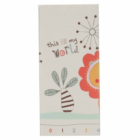 Mata edukacyjna piankowa dwustronna składana 180x200cm zwierzęta wzór