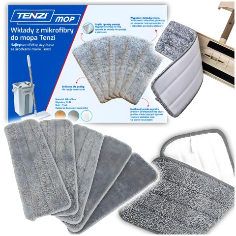TENZI Wkład Wymienny Do Mopa Z Wiaderkiem - 1 szt.