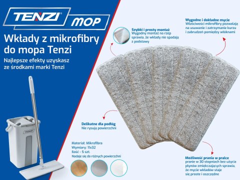 TENZI Wkład Wymienny Do Mopa Z Wiaderkiem - 1 szt.
