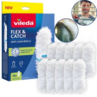 Wkłady do miotełki do kurzu Vileda Flex&Catch 10 szt.