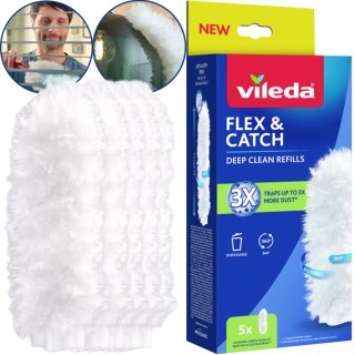 Wkłady do miotełki do kurzu Vileda Flex&Catch 5 szt.