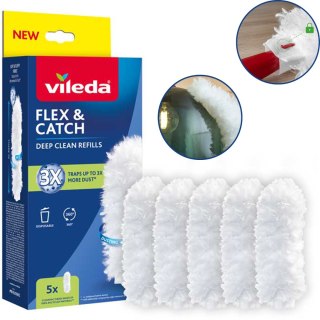Wkłady do miotełki do kurzu Vileda Flex&Catch 5 szt.