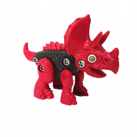 Dinozaur do skręcania dla dzieci - kreatywna zabawka konstrukcyjna DIY blue