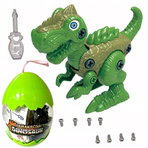 Dinozaur do skręcania dla dzieci - kreatywna zabawka konstrukcyjna DIY gree