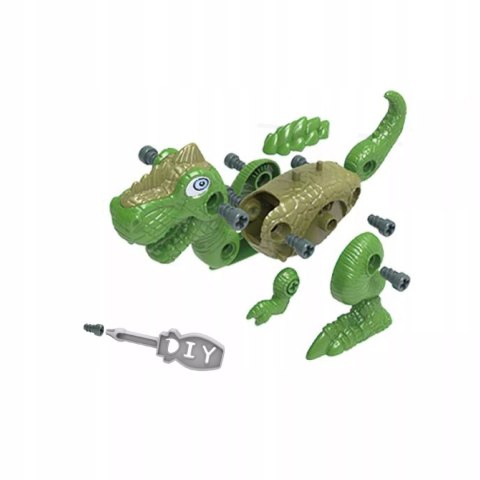 Dinozaur do skręcania dla dzieci - kreatywna zabawka konstrukcyjna DIY gree