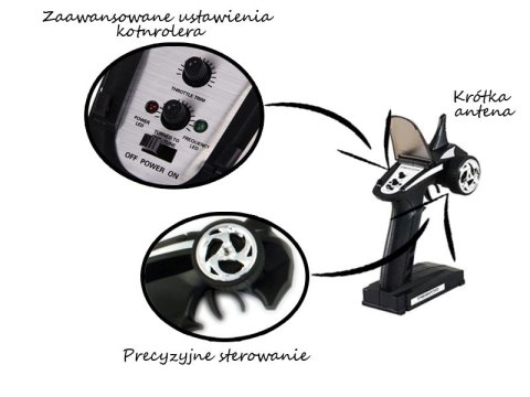 KX9029_1 Łódź RC zdalnie sterowana FT009 pomarańczowa