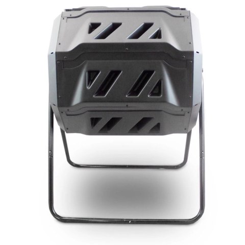 Kompostownik Bębnowy BITUXX 160L Dwukomorowy Obracany na Stelażu Odporny