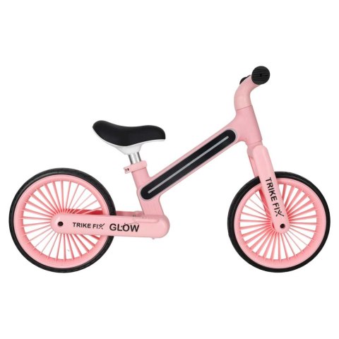 Rowerek biegowy Trike Fix Glow LED różowy