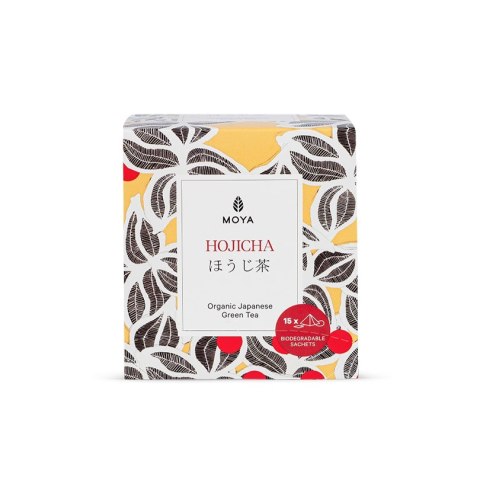 HERBATA ZIELONA HOJICHA JAPOŃSKA BIO (15 x 1,5 g) 22,5 g - MOYA MATCHA
