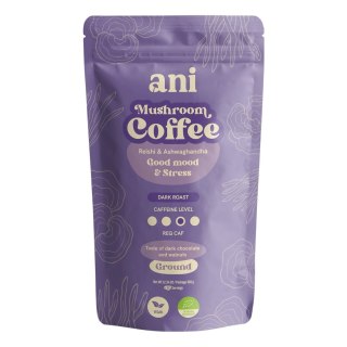 KAWA MIELONA ARABICA Z REISHI I ASHWAGANDHĄ BIO 350 g - ANI