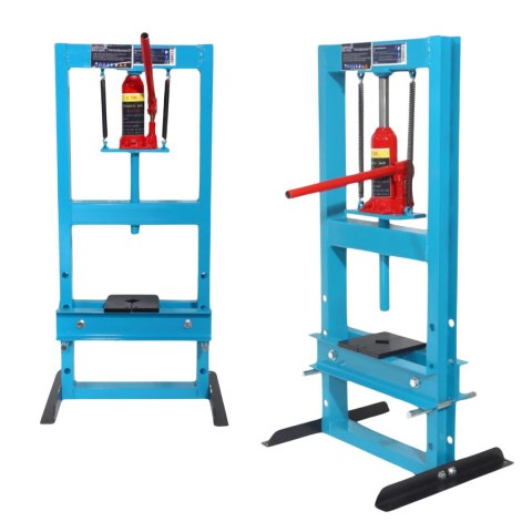 Prasa hydrauliczna 6t z wymiennymi szczękami do garażu i warsztatu