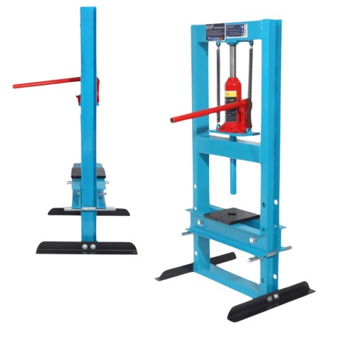 Prasa hydrauliczna 6t z wymiennymi szczękami do garażu i warsztatu