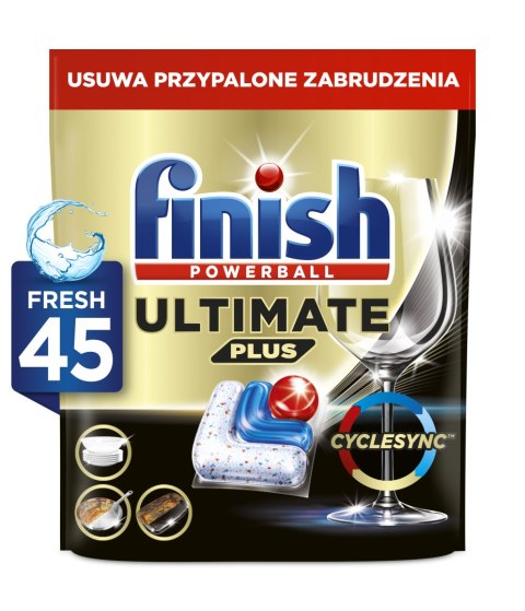 FINISH Kapsułki Ultimate Plus 45 Fresh - 2 szt.