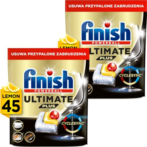 FINISH Kapsułki Ultimate Plus 45 Lemon - 2 szt.