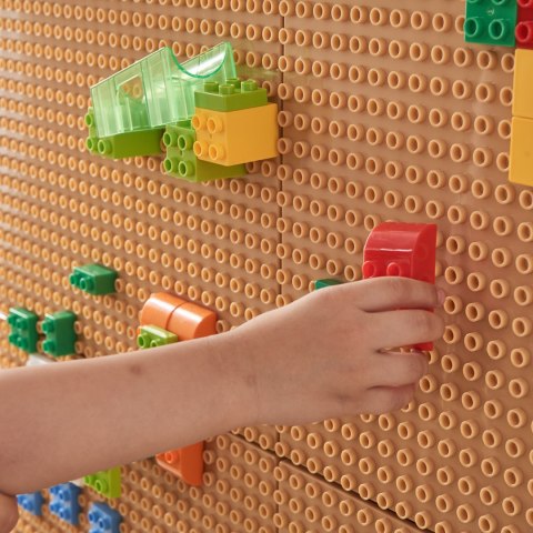 MASTERKIDZ Zestaw Klocków Konstrukcyjnych STEM 135 el. z Nakładką na Panel 4 szt.