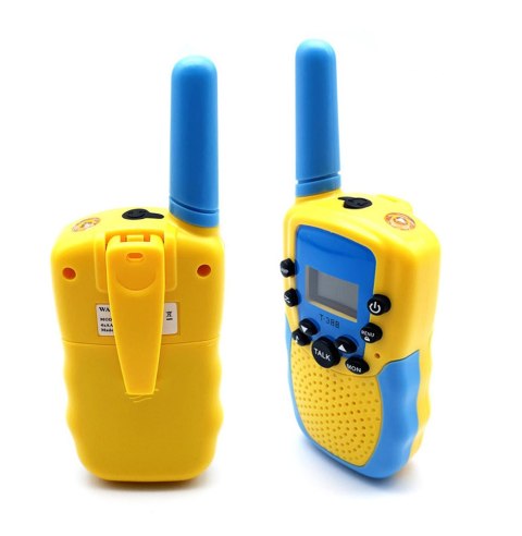 Walkie talkie krótkofalówka dla dzieci zestaw 3 sztuki