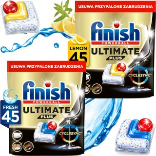 FINISH Kapsułki Ultimate Plus 45 Lemon + Fresh