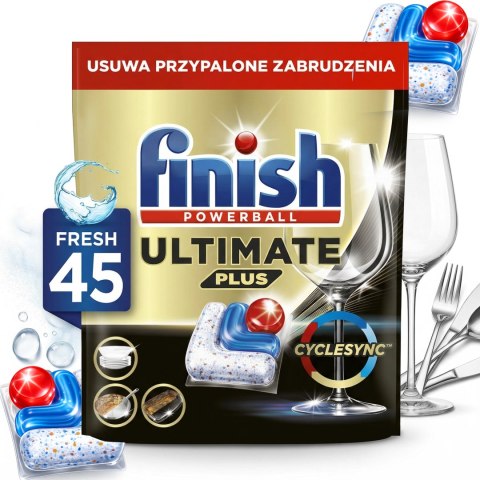 FINISH Kapsułki Ultimate Plus 45 Lemon + Fresh